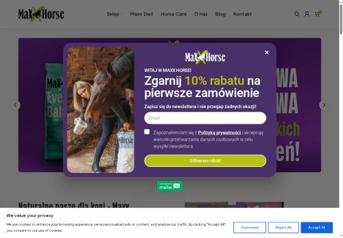 MAXX HORSE SPÓŁKA Z OGRANICZONĄ ODPOWIEDZIALNOŚCIĄ